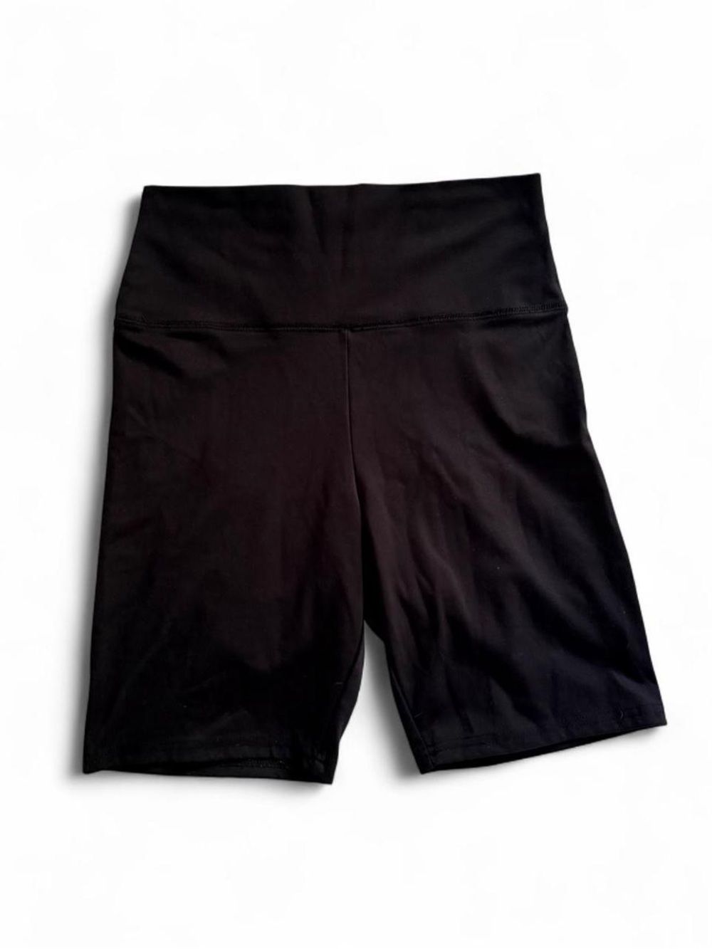 Garage High-Waist Black Bike Shorts